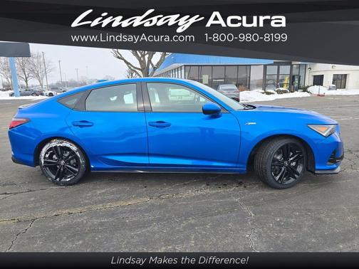 Double Apex Blue Pearl 2026 Acura Integra A-Spec Package