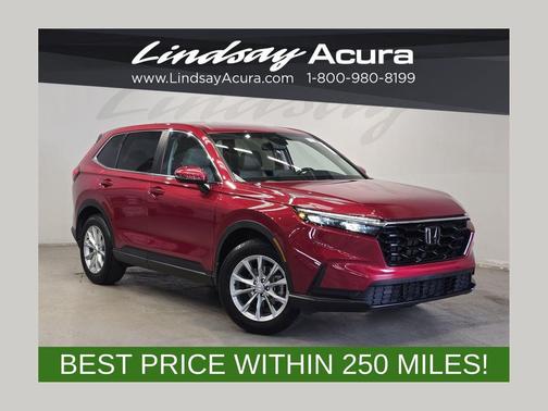 Radiant Red Metallic 2024 Honda CR-V EX