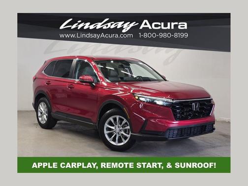 Radiant Red Metallic 2024 Honda CR-V EX