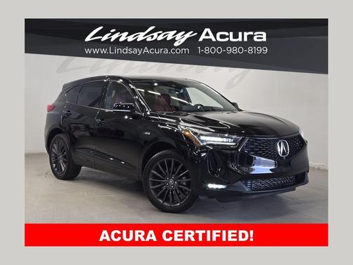 Majestic Black Pearl 2024 Acura RDX A-Spec Advance Package