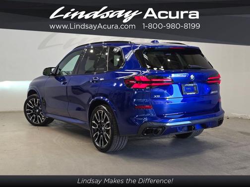 Marina Bay Blue Metallic 2024 BMW X5 M60i