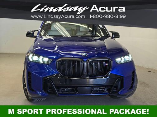 Marina Bay Blue Metallic 2024 BMW X5 M60i