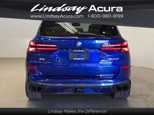 Marina Bay Blue Metallic 2024 BMW X5 M60i