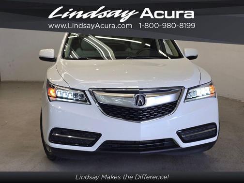 White Diamond Pearl 2016 Acura MDX SH-AWD