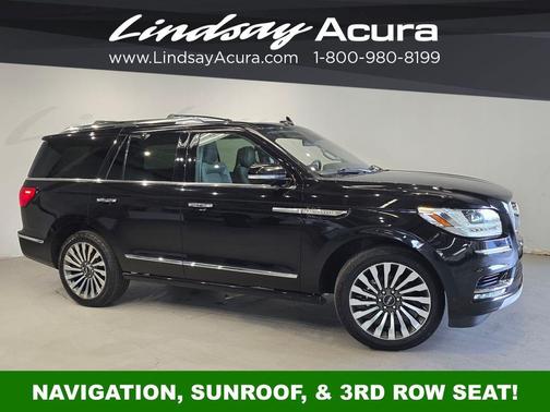Infinite Black Metallic 2019 Lincoln Navigator Reserve