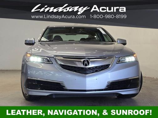 Slate Silver Metallic 2016 Acura TLX V6 Tech