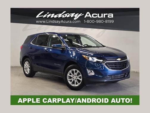 Pacific Blue Metallic 2019 Chevrolet Equinox 1LT
