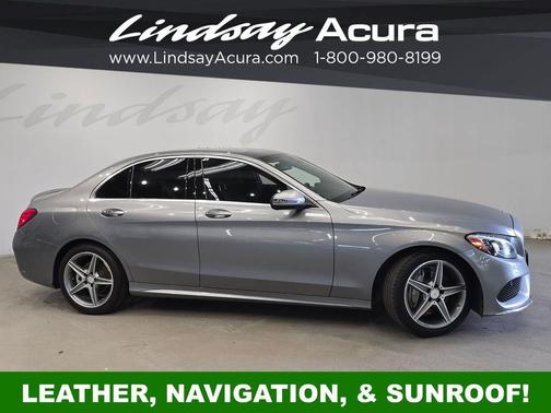 Palladium Silver Metallic 2016 Mercedes-Benz C-Class C 300 4MATIC