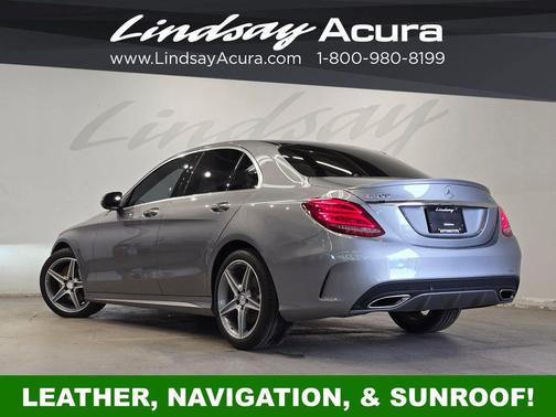 Palladium Silver Metallic 2016 Mercedes-Benz C-Class C 300 4MATIC
