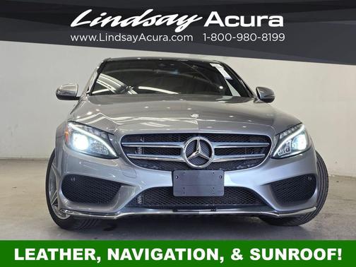 Palladium Silver Metallic 2016 Mercedes-Benz C-Class C 300 4MATIC