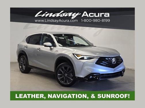 Solar Silver Metallic 2025 Acura ADX A-Spec Package