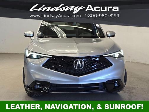 Solar Silver Metallic 2025 Acura ADX A-Spec Package