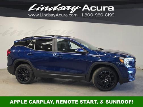 Marine Metallic 2022 GMC Terrain SLE