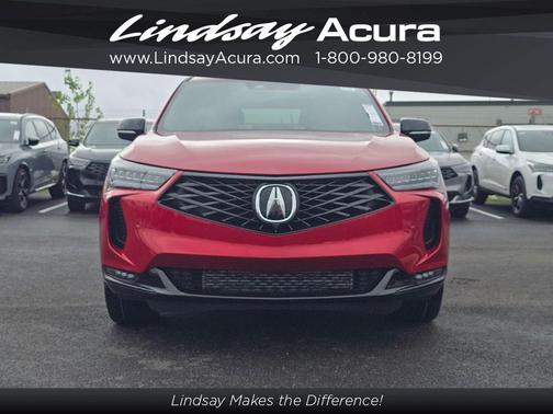 Red 2026 Acura RDX A-Spec Advance Package