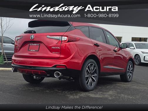 Red 2026 Acura RDX A-Spec Advance Package