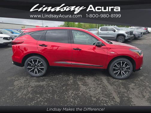 Red 2026 Acura RDX A-Spec Advance Package
