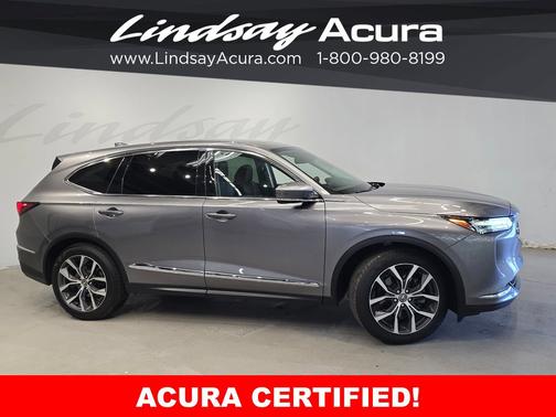 Liquid Carbon Metallic 2023 Acura MDX