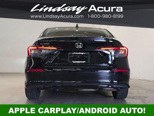 Crystal Black Pearl 2025 Honda Civic LX