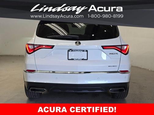 Platinum White Pearl 2024 Acura MDX Technology