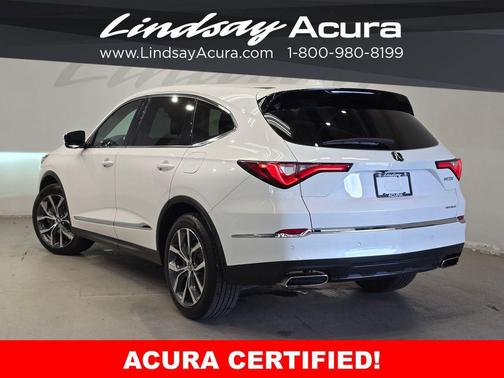 Platinum White Pearl 2024 Acura MDX Technology