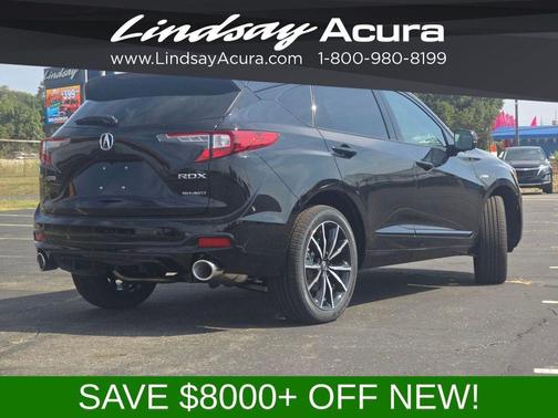 Majestic Black Pearl 2025 Acura RDX A-Spec Advance Package