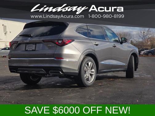 Liquid Carbon Metallic 2026 Acura MDX Base