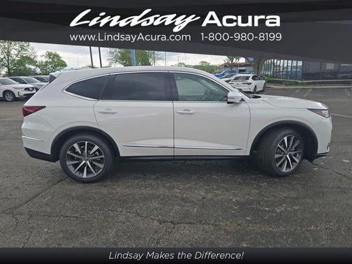 White 2026 Acura MDX Technology Package