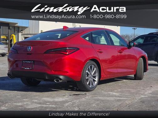 Red 2026 Acura Integra FWD