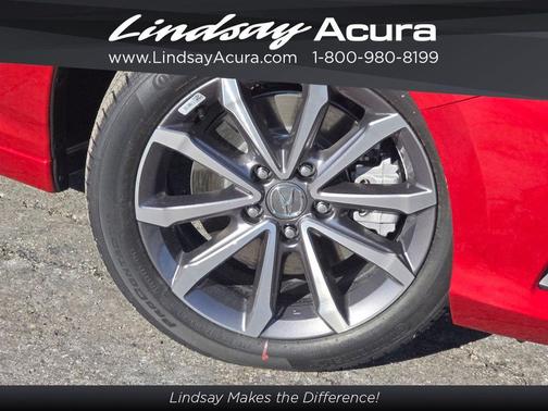 Red 2026 Acura Integra FWD