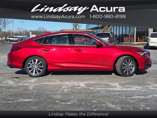 Red 2026 Acura Integra FWD