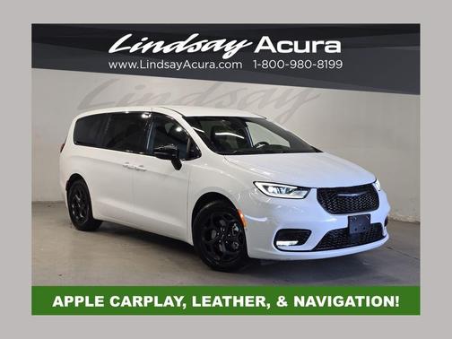 Bright White Clearcoat 2024 Chrysler Pacifica Hybrid S Appearance Pkg