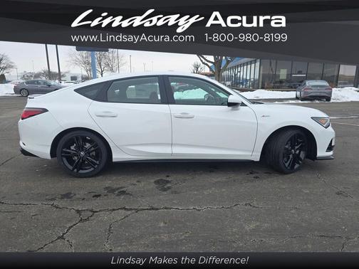 Platinum White Pearl 2026 Acura Integra A-Spec Package