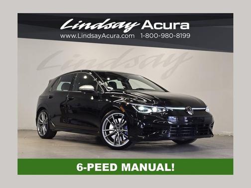 Mythos Black Metallic 2024 Volkswagen Golf R 2.0T Manual