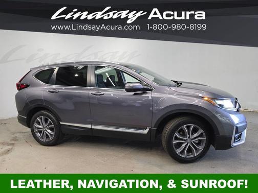 Modern Steel Metallic 2021 Honda CR-V Touring