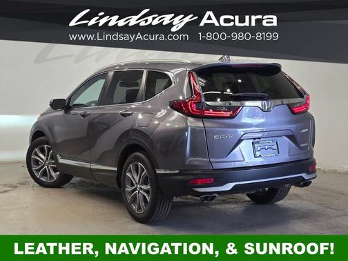 Modern Steel Metallic 2021 Honda CR-V Touring