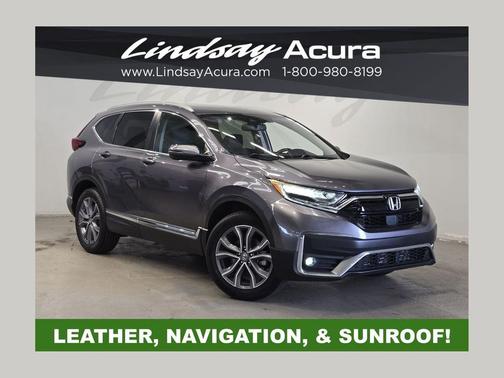 Modern Steel Metallic 2021 Honda CR-V Touring