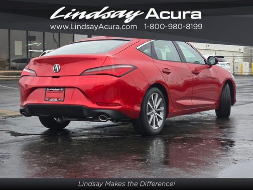 Red 2026 Acura Integra FWD