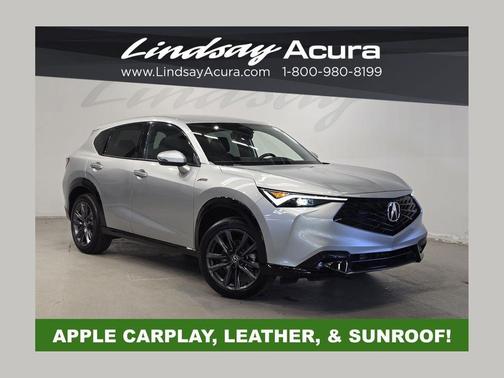 Solar Silver Metallic 2025 Acura ADX A-Spec Package