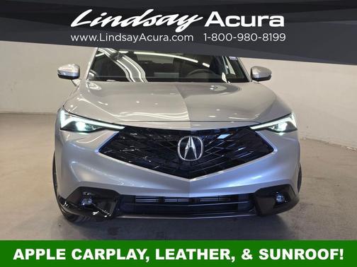 Solar Silver Metallic 2025 Acura ADX A-Spec Package