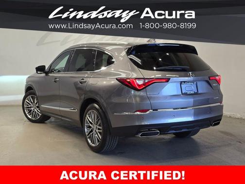 Liquid Carbon Metallic 2024 Acura MDX Advance