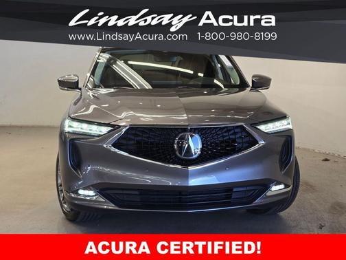 Liquid Carbon Metallic 2024 Acura MDX Advance