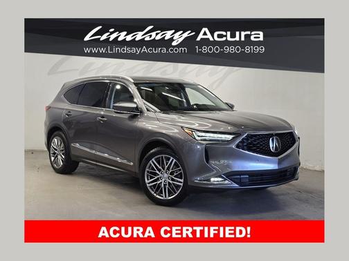 Liquid Carbon Metallic 2024 Acura MDX Advance