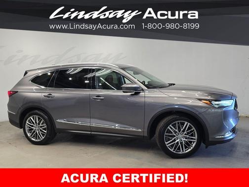 Liquid Carbon Metallic 2024 Acura MDX Advance