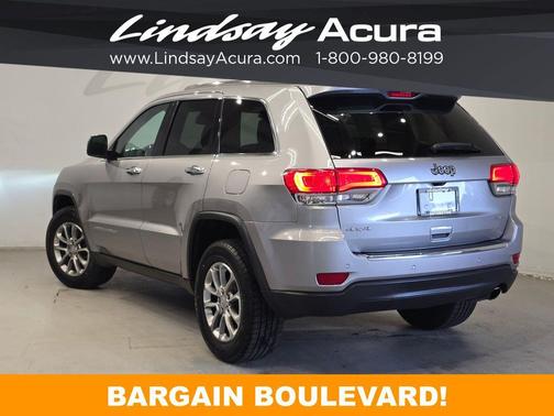 Billet Silver Metallic Clearcoat 2015 Jeep Grand Cherokee Limited