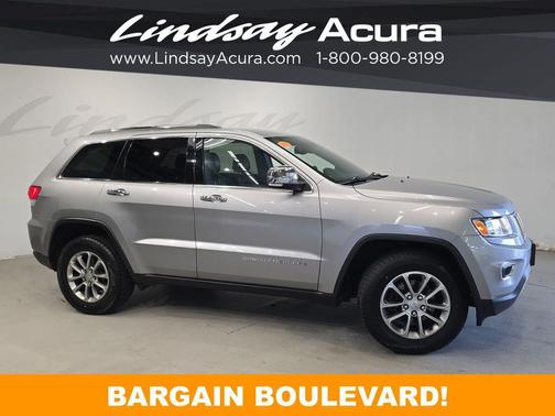 Billet Silver Metallic Clearcoat 2015 Jeep Grand Cherokee Limited