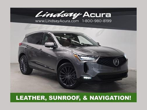 Liquid Carbon Metallic 2024 Acura RDX A-Spec Advance Package