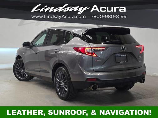 Liquid Carbon Metallic 2024 Acura RDX A-Spec Advance Package
