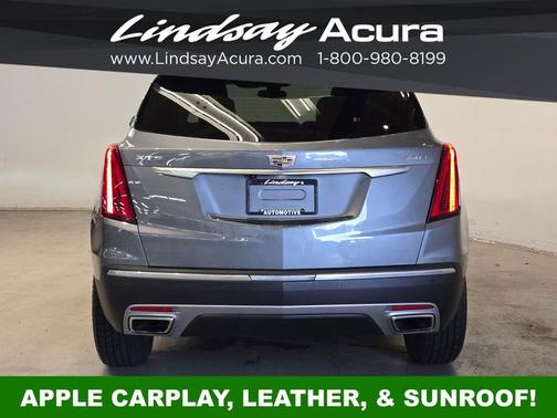 Satin Steel Metallic 2022 Cadillac XT5 Premium Luxury
