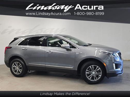 Satin Steel Metallic 2022 Cadillac XT5 Premium Luxury