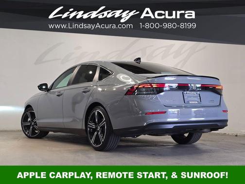 Urban Gray Pearl 2024 Honda Accord Hybrid Sport